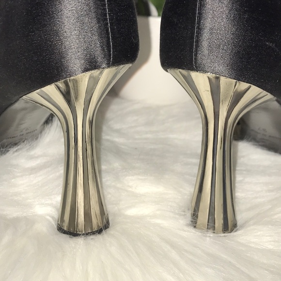 Chanel Disco Mirror satin heels - Picture 8 of 10